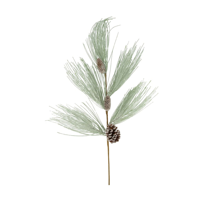 Ramo Aghi di Pino Verde con Pigne 30 cm