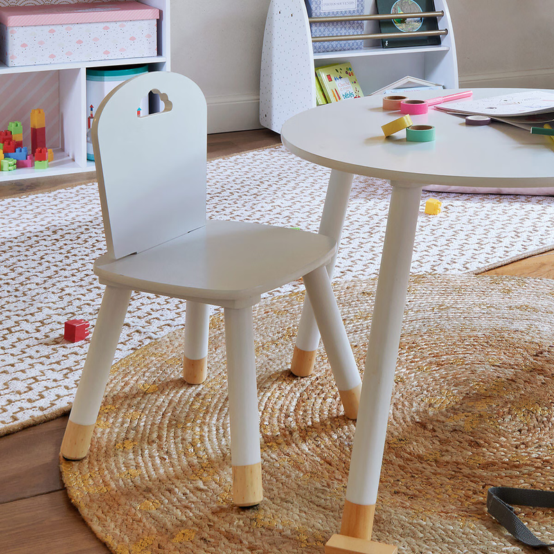 Sedia per Bambini Bianca 30 x 30 x 50 cm