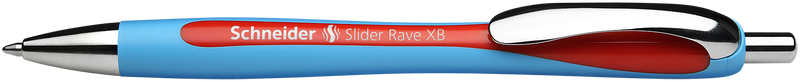 Penna a Sfera Schneider Slider Rave XB a Scatto Rosso
