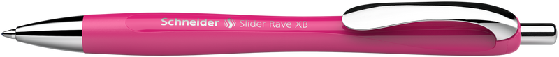 Penna a Sfera Schneider Slider Rave Limited Edition a Scatto Fucsia con Tratto XB