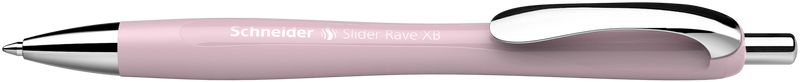 Penna a Sfera Schneider Slider Rave Limited Edition a Scatto Cipria con Tratto XB