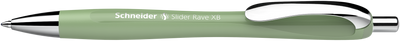 Penna a Sfera Schneider Slider Rave Trend Edition a Scatto Verde con Tratto XB