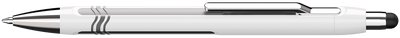 Penna a Sfera Schneider Epsilon Touch con Tratto XB Bianco e Argento