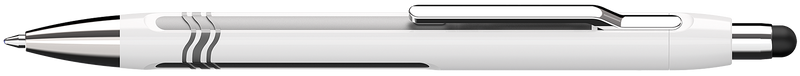 Penna a Sfera Schneider Epsilon Touch con Tratto XB Bianco e Argento