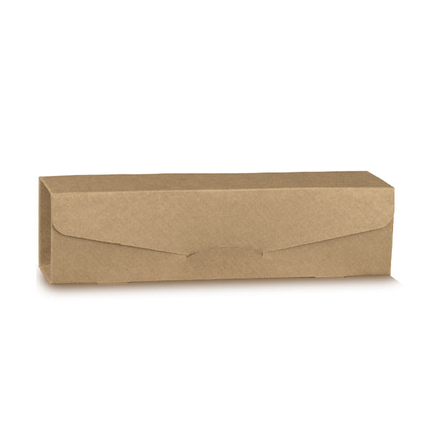 Scatola Gift Maxi Porta Bottiglia Champagne Liscio Avana 340 x 100 x 100 mm