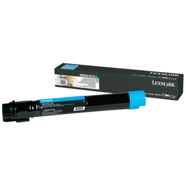 Toner Originale Lexmark X950 ad Altissima Resa Ciano