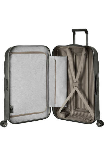 Valigia Media Samsonite C-Lite Spinner 69 cm Metallic Green