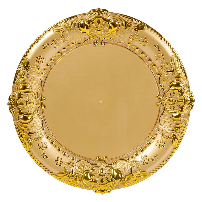 Sottopiatto in PVC Oro 33 cm