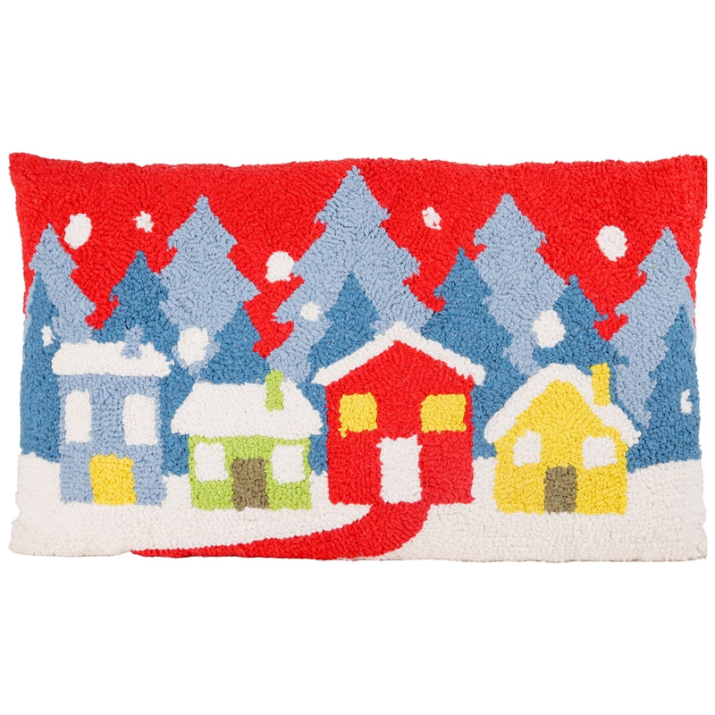 Cuscino in Cotone Casine Multicolor 34 x 48 cm