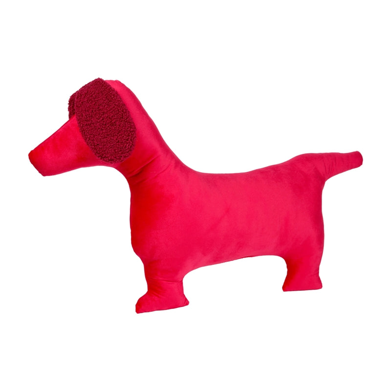 Cuscino Bassotto Vell Rosso 75 x 10 x 45 cm