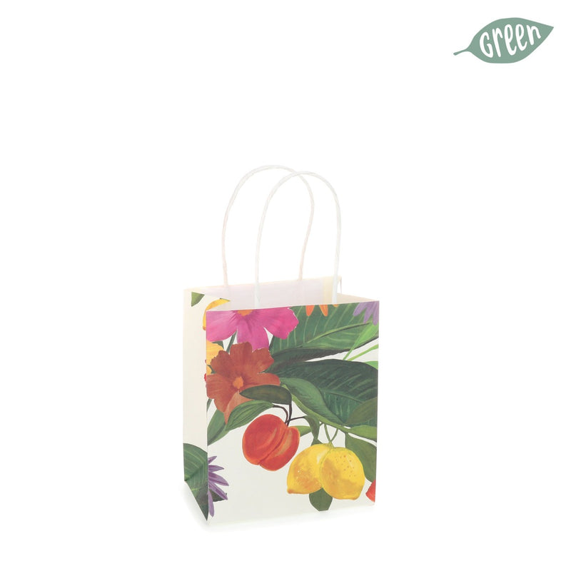 Borsa in Carta Fruity Flower 15 x 12 cm