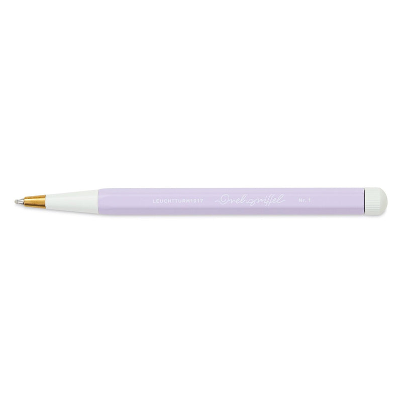 Penna Gel Leuchtturm 1917 Drehgriffel con Fusto Lilac e Inchiostro Nero