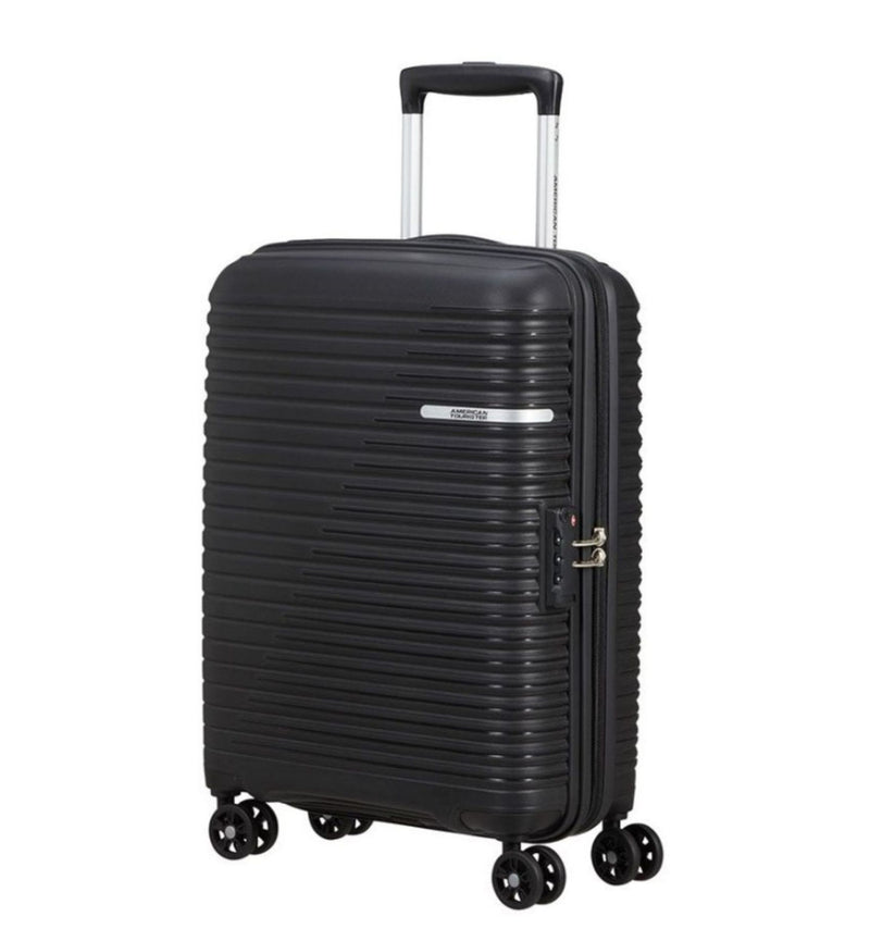 Valigia da Cabina 4 Ruote Lift Off American Tourister con TSA Nero