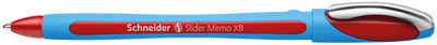 Penna a Sfera Schneider Slider Memo Rosso con Tratto XB