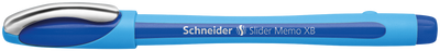 Penna a Sfera Schneider Slider Memo Blu con Tratto XB