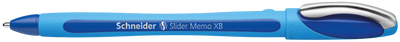 Penna a Sfera Schneider Slider Memo Blu con Tratto XB