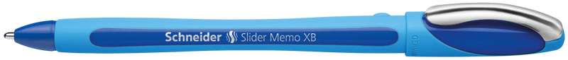 Penna a Sfera Schneider Slider Memo Blu con Tratto XB