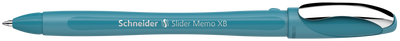 Penna a Sfera Schneider Slider Memo Turchese con Tratto XB