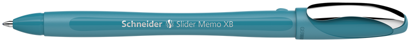 Penna a Sfera Schneider Slider Memo Turchese con Tratto XB