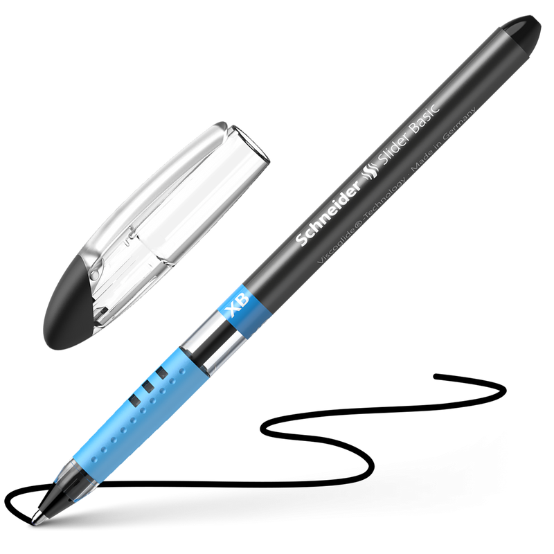 Penna a Sfera Schneider Slider Basic a Punta XB Nero