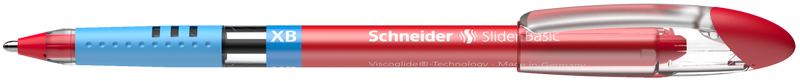 Penna a Sfera Schneider Slider Basic a Punta XB Rosso