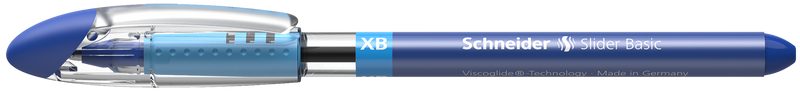Penna a Sfera Schneider Slider Basic a Punta XB Blu