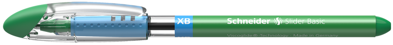Penna a Sfera Schneider Slider Basic a Punta XB Verde