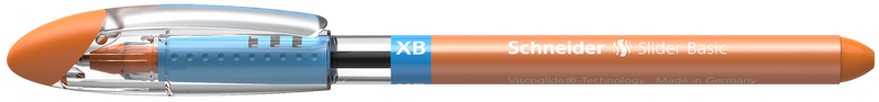 Penna a Sfera Schneider Slider Basic a Punta XB Arancione