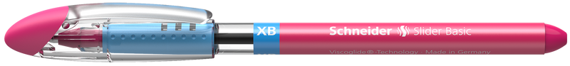 Penna a Sfera Schneider Slider Basic a Punta XB Rosa