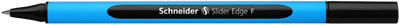 Penna a Sfera Schneider Slider Edge a Punta Fine Nero