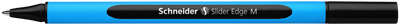 Penna a Sfera Schneider Slider Edge a Punta Media Nero