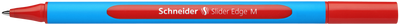 Penna a Sfera Schneider Slider Edge a Punta Media Rosso