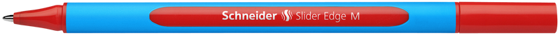 Penna a Sfera Schneider Slider Edge a Punta Media Rosso