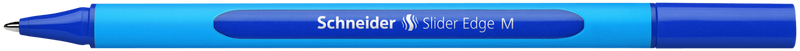 Penna a Sfera Schneider Slider Edge a Punta Media Blu