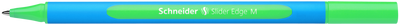 Penna a Sfera Schneider Slider Edge a Punta Media Verde