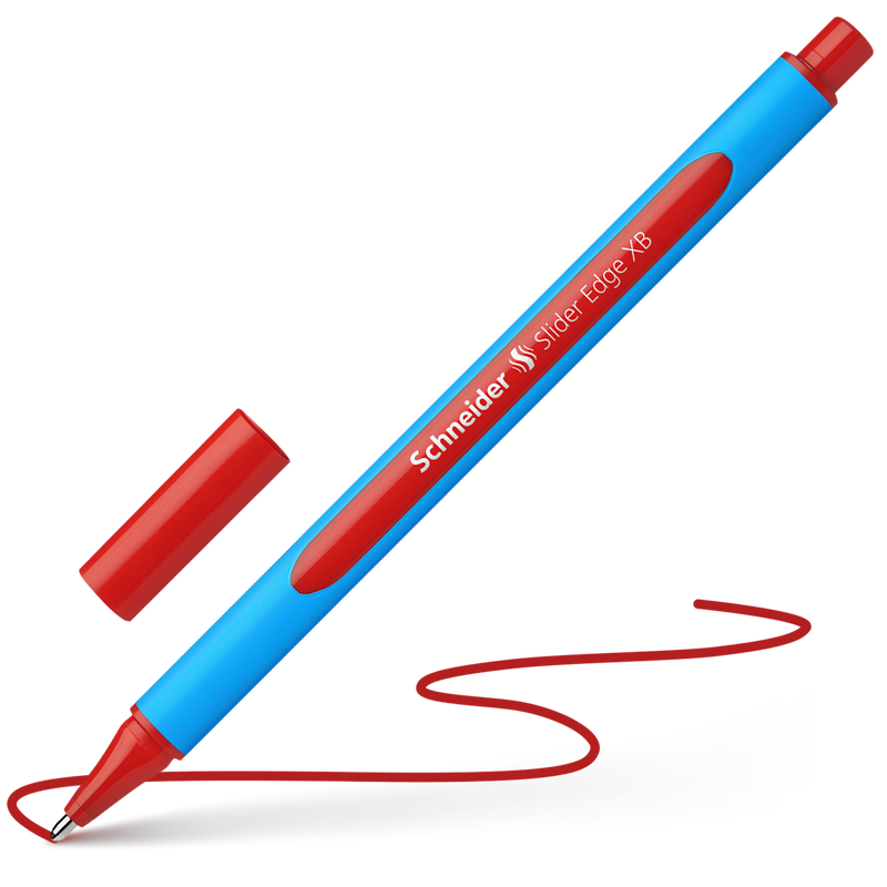 Penna a Sfera Schneider Slider Edge a Punta XB Rosso