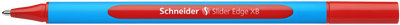 Penna a Sfera Schneider Slider Edge a Punta XB Rosso