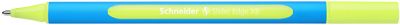 Penna a Sfera Schneider Slider Edge a Punta XB Giallo