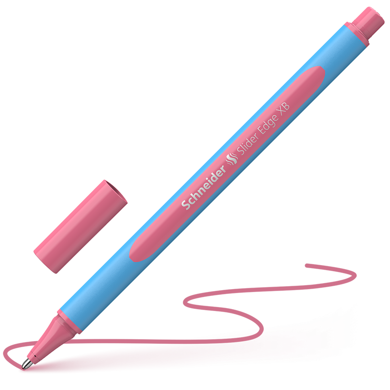 Penna a Sfera Schneider Slider Edge a Punta XB Pastel Flamingo