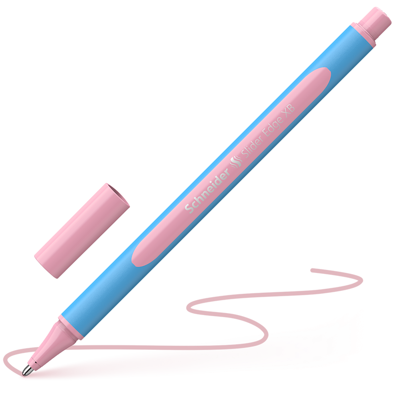 Penna a Sfera Schneider Slider Edge a Punta XB Pastel Rosa