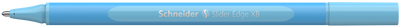 Penna a Sfera Schneider Slider Edge a Punta XB Pastel Celeste