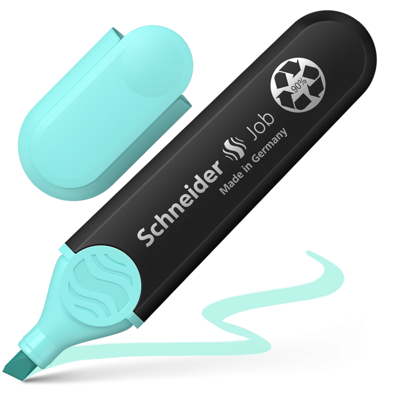 Evidenziatore Schneider Job Pastel Turchese