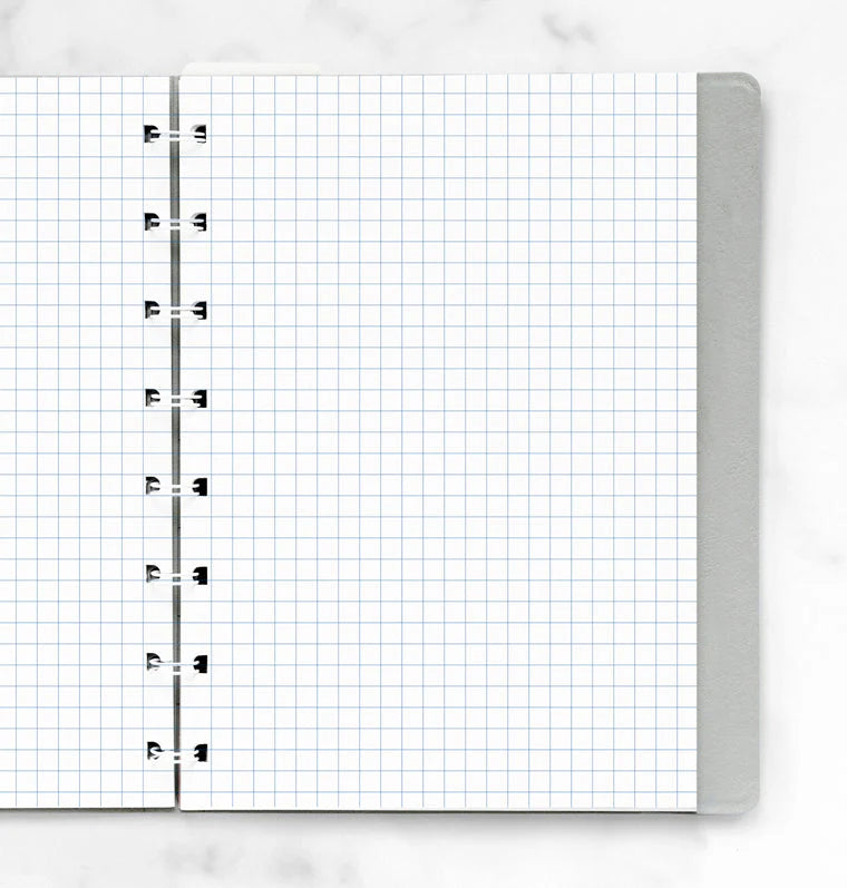 Refill Notebook Filofax A5 con Pagine Bianche a Quadretti - 32 fogli