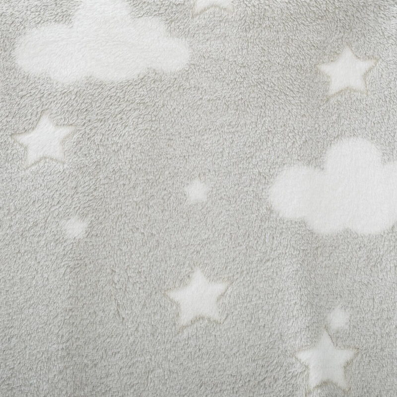 Copertina in Pile Grigio 125 x 150 cm