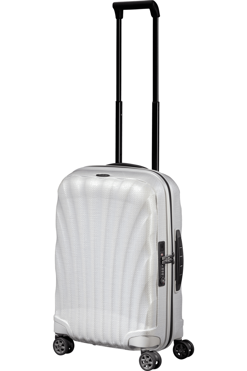 Valigia da Cabina Espandibile Samsonite C-Lite 55 cm Off White