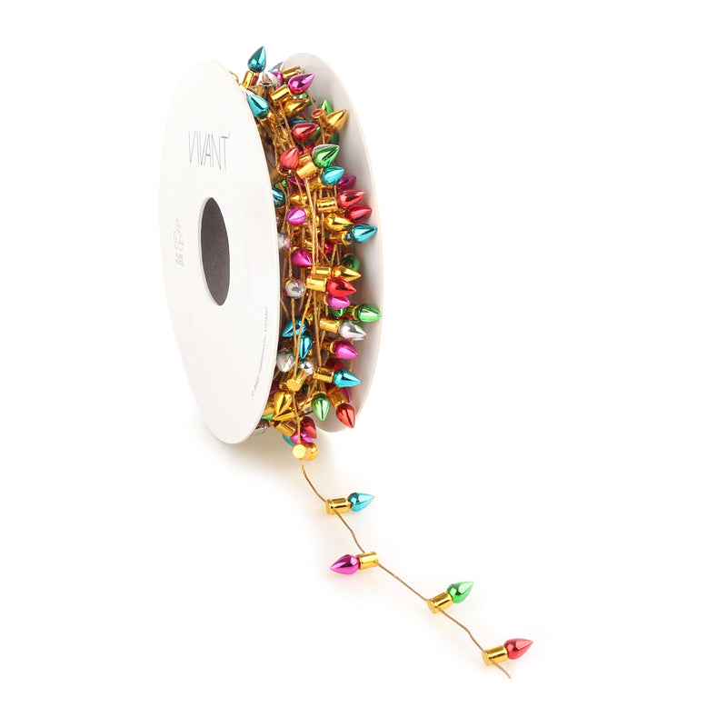 Cordoncino Faux Light Multicolor 12 mm x 5 mt