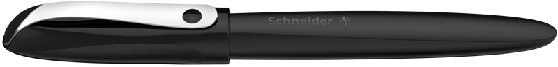 Penna Stilografica Cancellabile Ergonomica con Pennino Medio Schneider Wavy Nero
