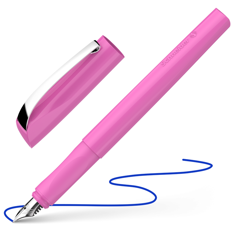 Penna Stilografica Cancellabile Schneider Ceod Colour a Punta Media Pop Pink