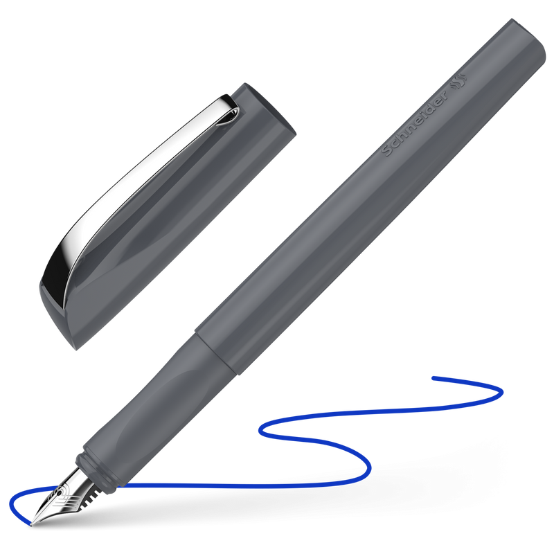 Penna Stilografica Cancellabile Schneider Ceod Colour a Punta Media Antracite
