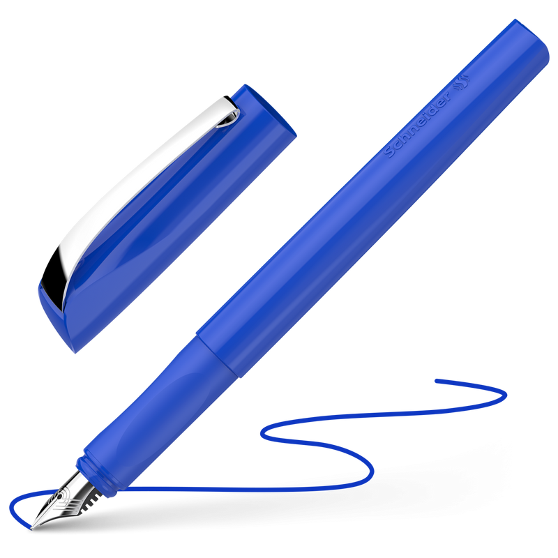 Penna Stilografica Cancellabile Schneider Ceod Colour a Punta Media Blue Royal
